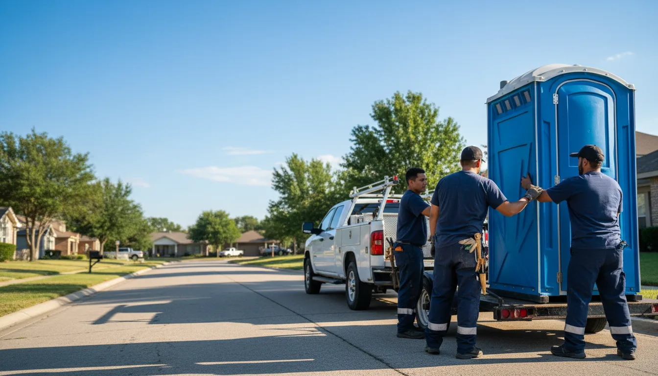 Portable Toilet Rental in Sallisaw, OK near me